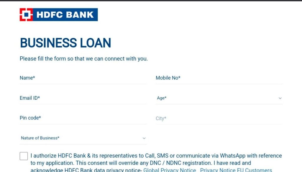 HDFC Personal Loan